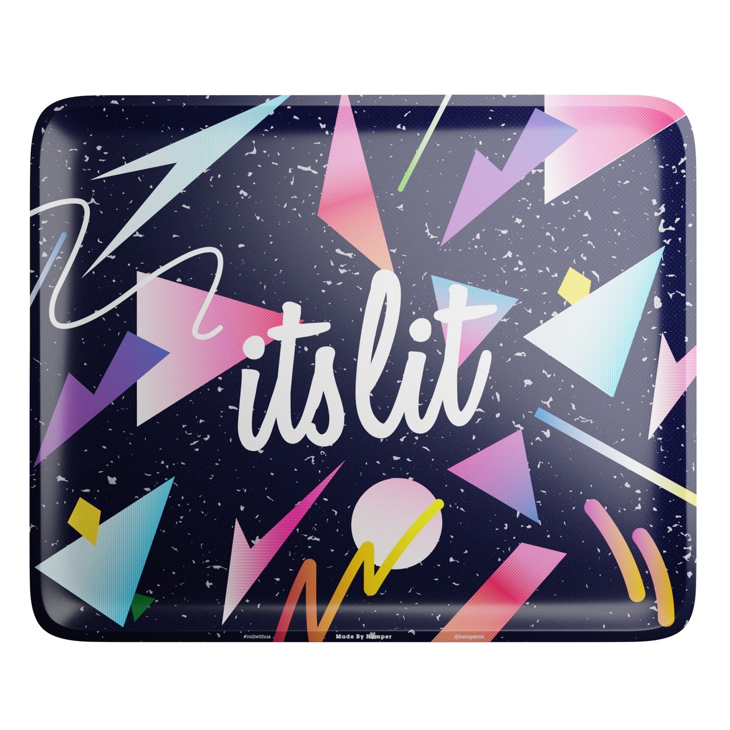 HEMPER - It's Lit Party Rolling Tray