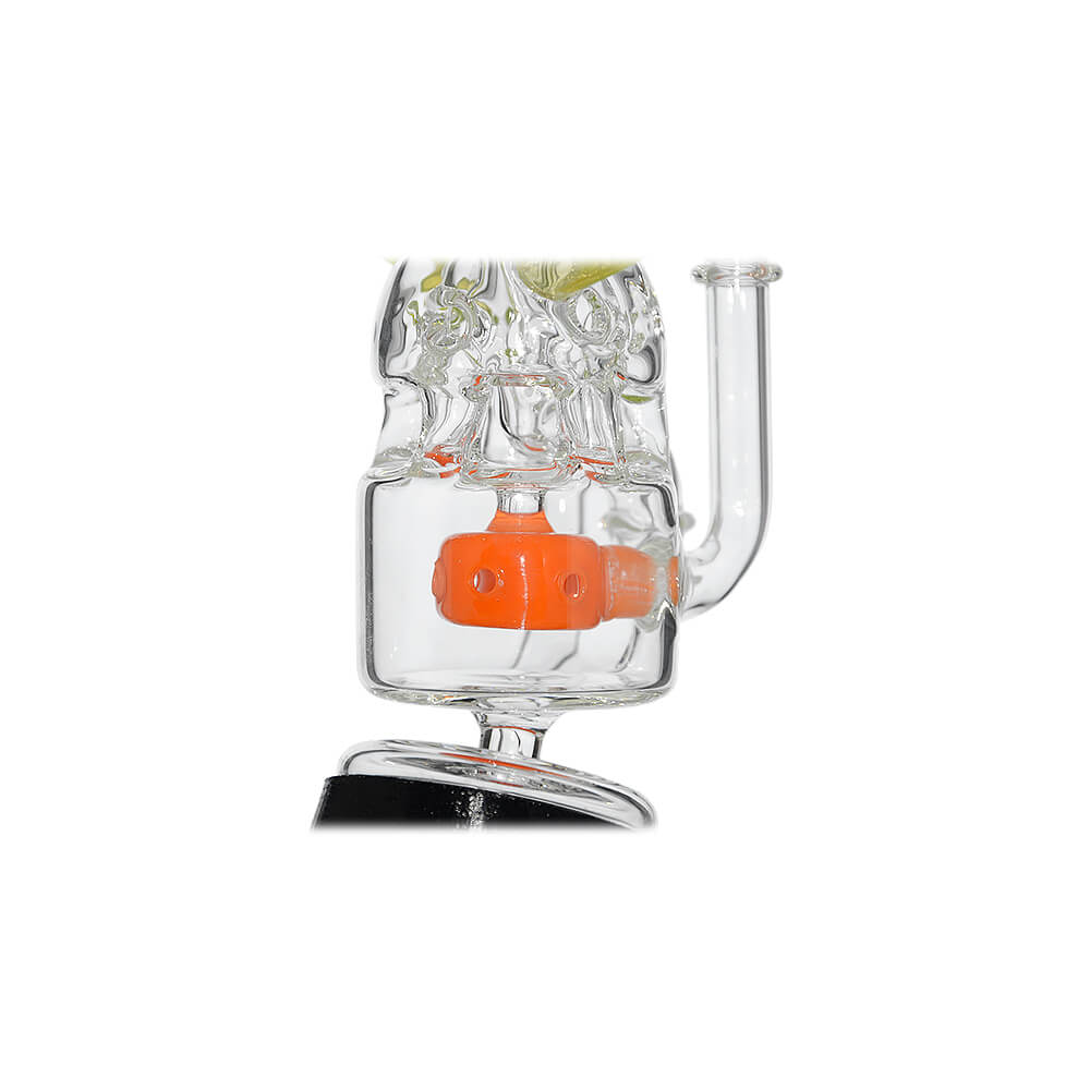 Multi Chamber Recycler Glass Attachment for Puffco Peak OG & Pro | Calibear