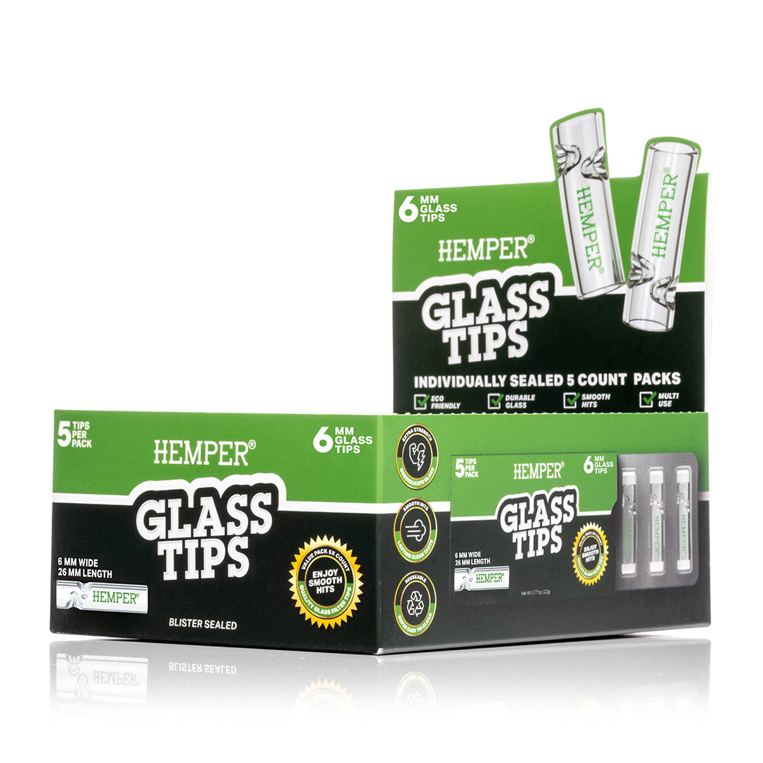 Glass Filter Tips 6mm | Display