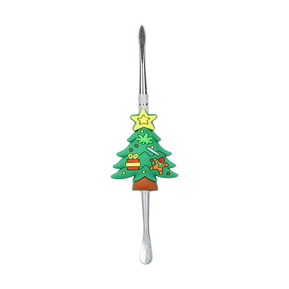 Christmas Tree Stainless Steel Dab Tool - 4.75" 30pcs