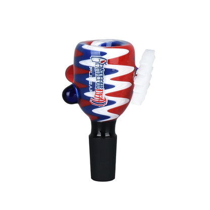 Grateful Dead x Pulsar Bolt Trippy Swirls Herb Slide - 9ct