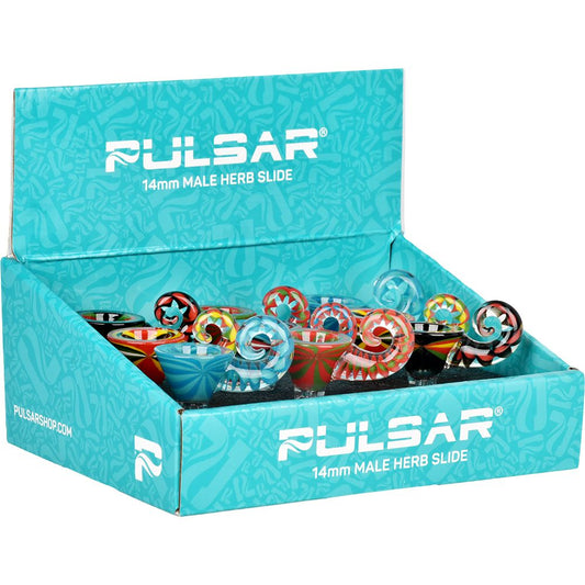 Pulsar Next Level Curved Handle Herb Slide - 14mm M / 9ct