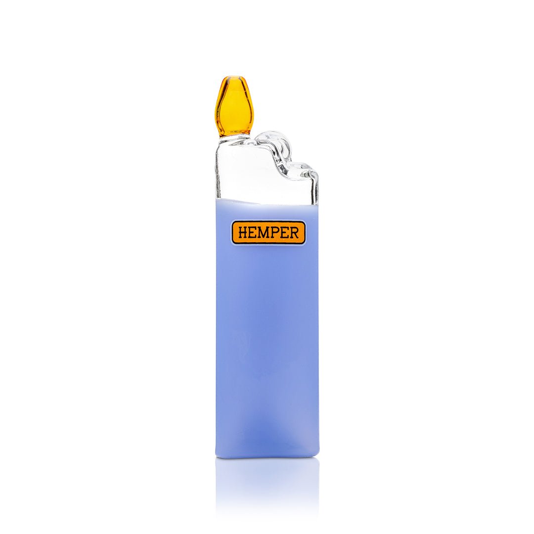 Hemper Bowlman Lighter Glass Pipe