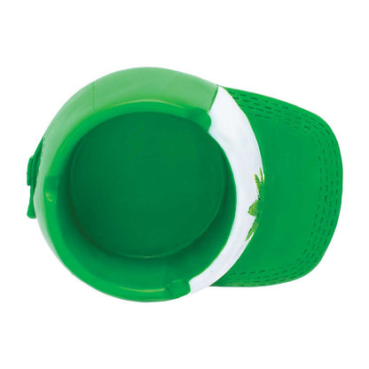 Green Leaf Snapback Hat Ashtray