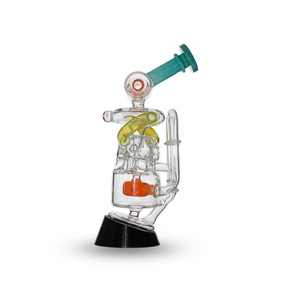 Multi Chamber Recycler Glass Attachment for Puffco Peak OG & Pro | Calibear