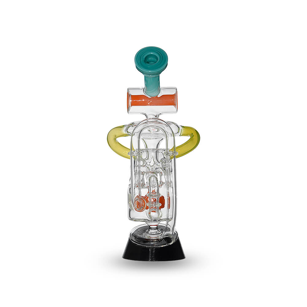 Multi Chamber Recycler Glass Attachment for Puffco Peak OG & Pro | Calibear
