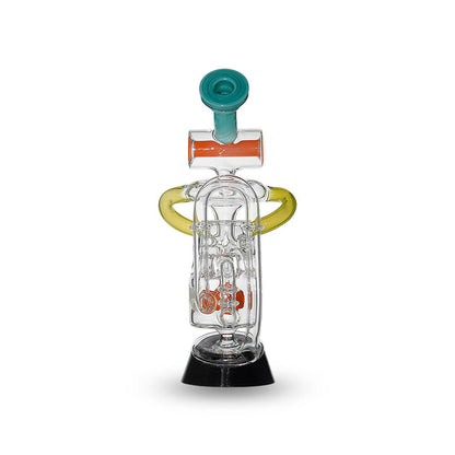 Multi Chamber Recycler Glass Attachment for Puffco Peak OG & Pro | Calibear
