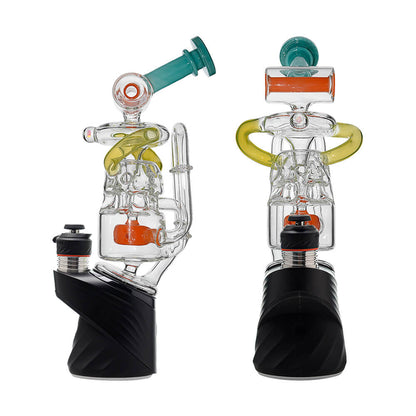 Multi Chamber Recycler Glass Attachment for Puffco Peak OG & Pro | Calibear