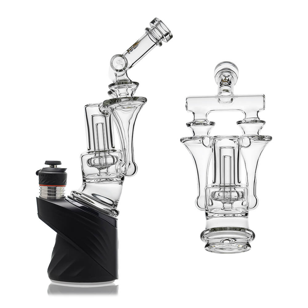 Premium DUO RBR Recycler for Puffco Peak OG & PRO Glass Attachment | Calibear
