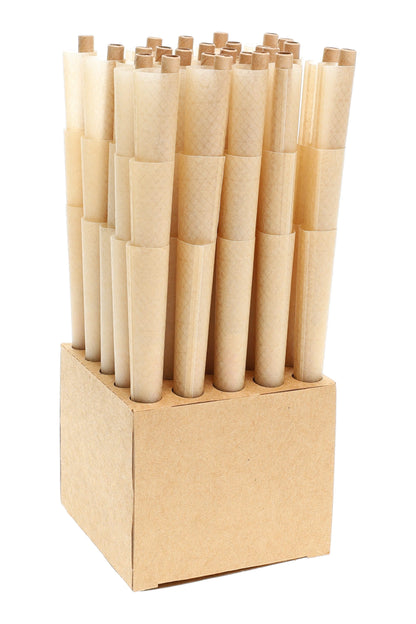RAW Classic King Size Pre-Rolled Cones – 75-Count Box