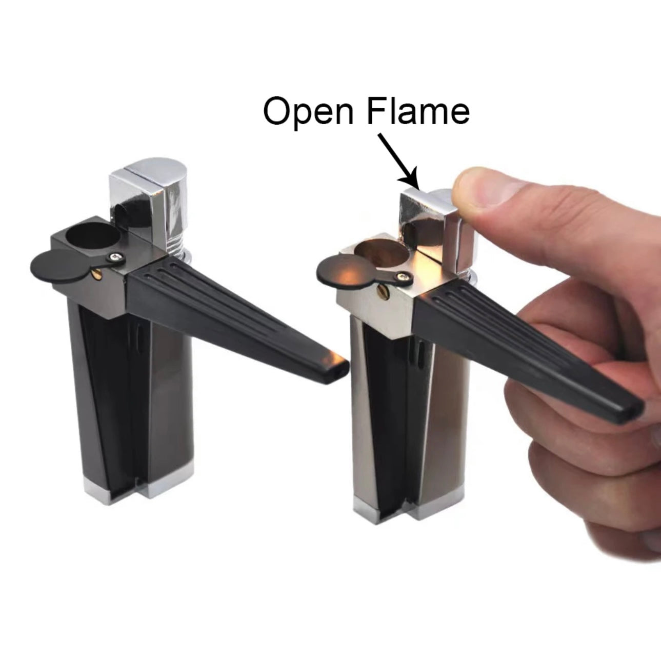 Pipe With Built In Lighter