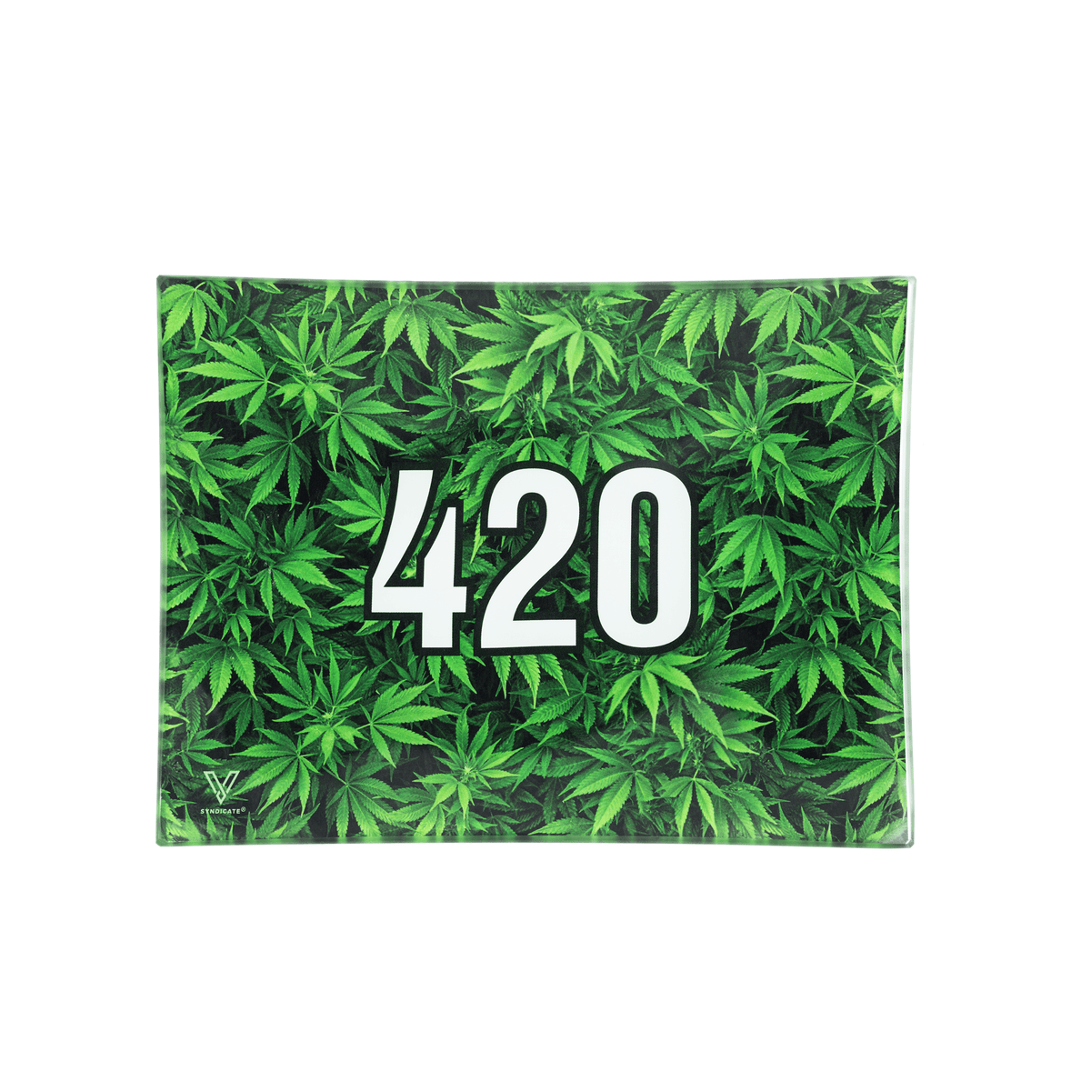 420 Green Glass Rollin'  Tray